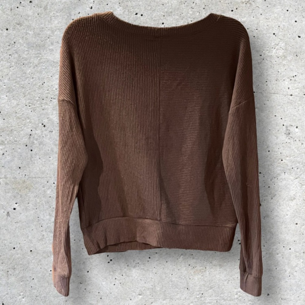 PST Cozy Mixed Ribbed Sweater Sample - Picture 4 of 15